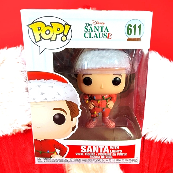 Santa with lights funko # 611 (nib)Brand new Santa pop played by Tim Allen. - Picture 1 of 7